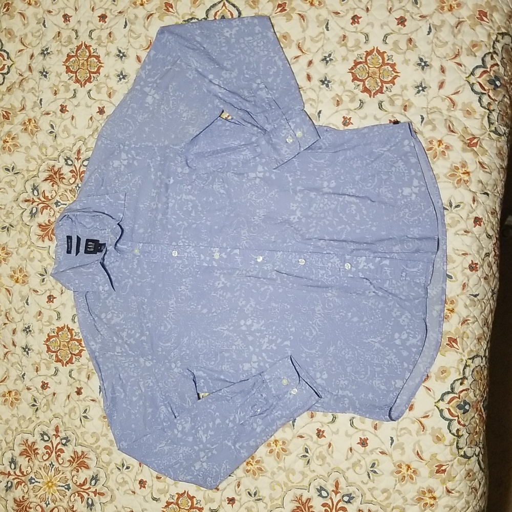 GAP Men's Long Sleeve Button Down Shirt